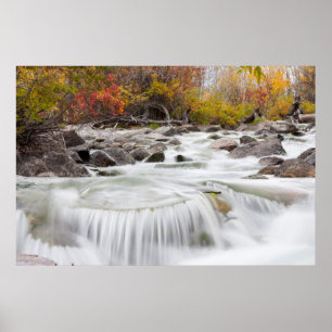 Poster Wyoming, Comté de Sublette, Pine Creek coulant