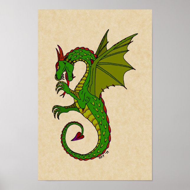Poster Wyvern (Devant)