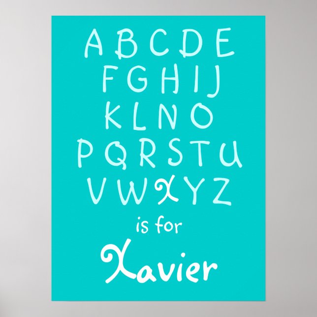 Poster X est pour... (Devant)