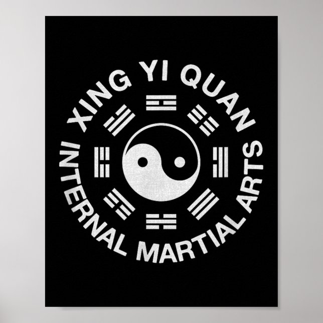 Poster Xingyi Internal Martial Arts  (Devant)