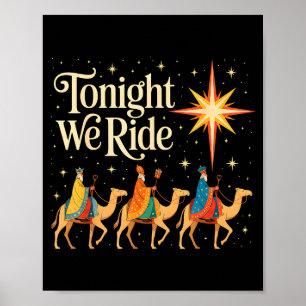 Poster Xmas Hommes Femmes Nativité Les Trois Sages Ce Soi