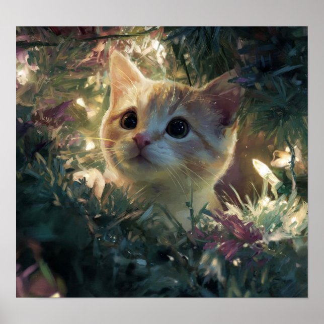 Poster XmasLitePaws (Devant)