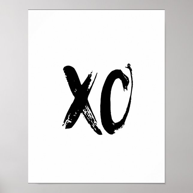 Poster XO (Baisers et caresses) (Devant)