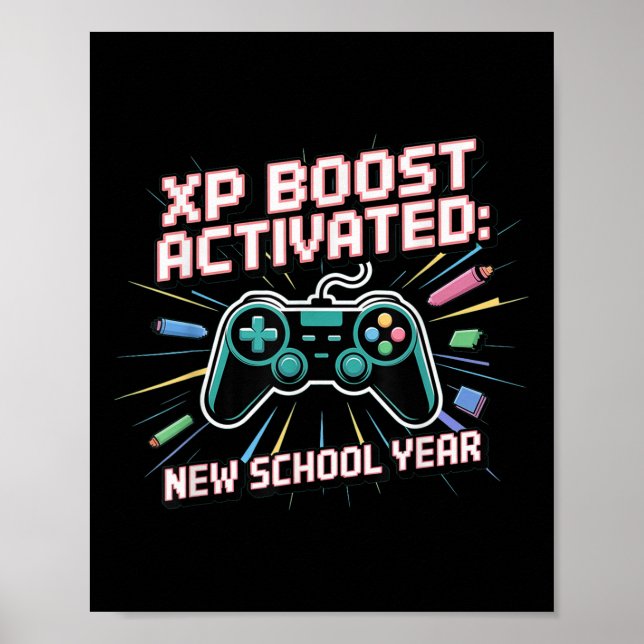 Poster Xp Boost, New School Year, Back To School, Gen Z A (Devant)