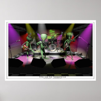 Poster Xtra et les Terrestres