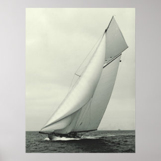 Poster Yacht 'Columbia' 1901