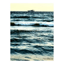 Yacht & Mer. Imprimer, Papier d'affiche de valeur 