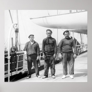 Poster Yachtsmen espagnol