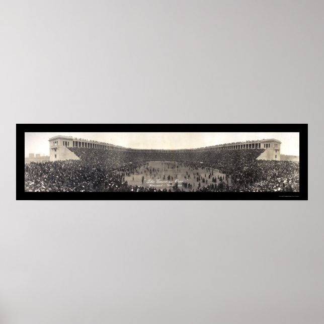 Poster Yale Harvard Jeu sur la photo 1911 (Devant)