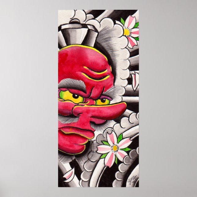 Poster Yamabushi Tengu (Devant)
