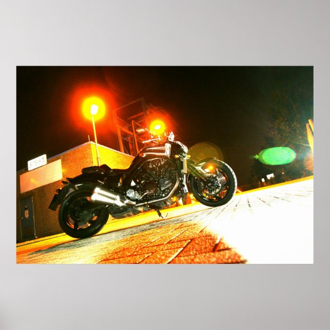 Poster Yamaha Nouveau V-Max (Devant)