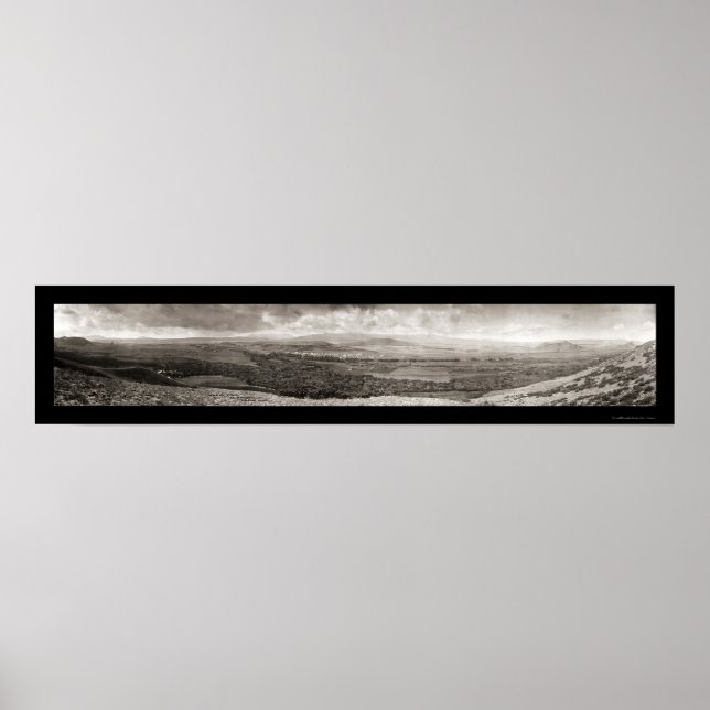 Poster Yampa Colorado Photo 1909 (Devant)