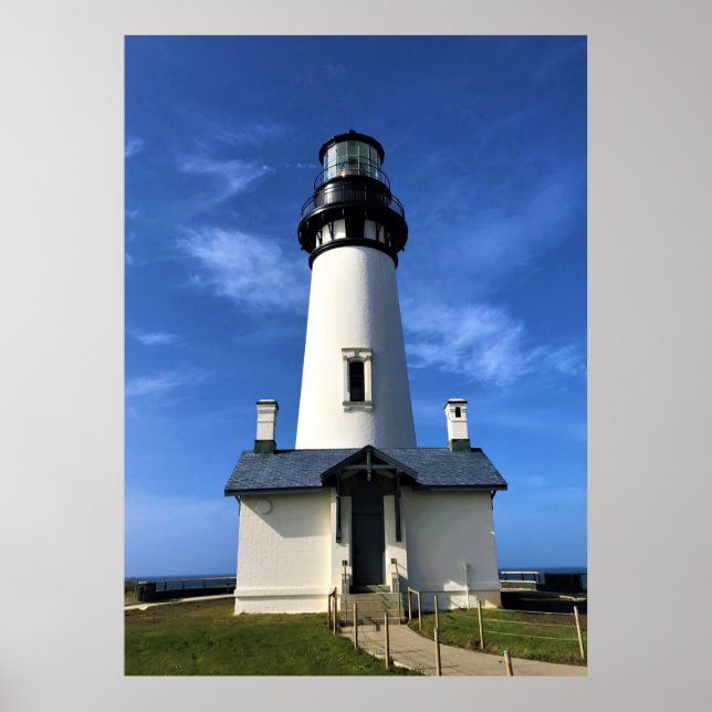 Poster Yaquina Head Lighthouse, Newport, Oregon (Devant)