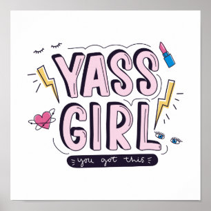 Poster Yass Girl   Vous Avez Obtenu