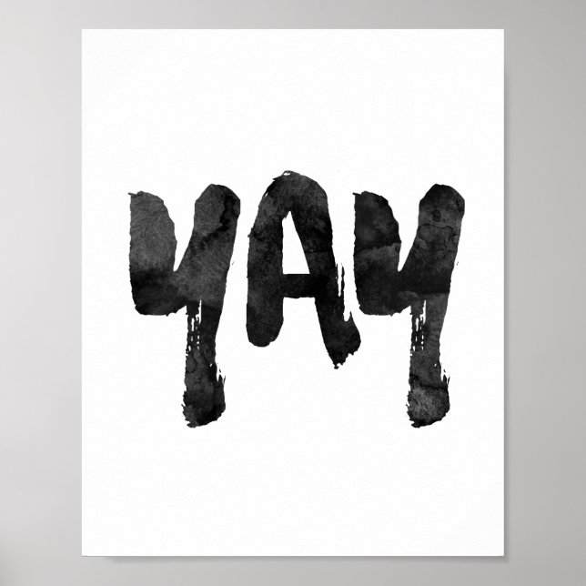 Poster Yay (Devant)