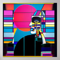 YB1 - Ken Gage New Wave Album Cover Art