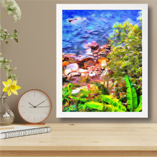 Poster Yelapa Pittoresque Path View 0819 Art Print