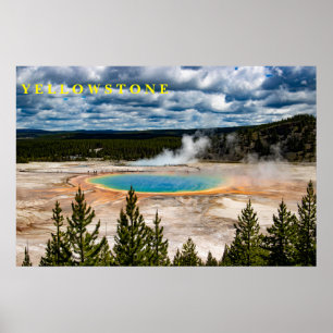 Poster Yellowstone Hot Pot