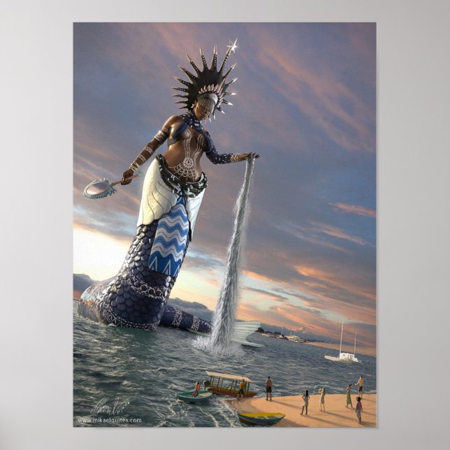 Poster Yemoya/Iemanja (Devant)