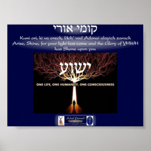Poster Yeshua l'arbre de vie