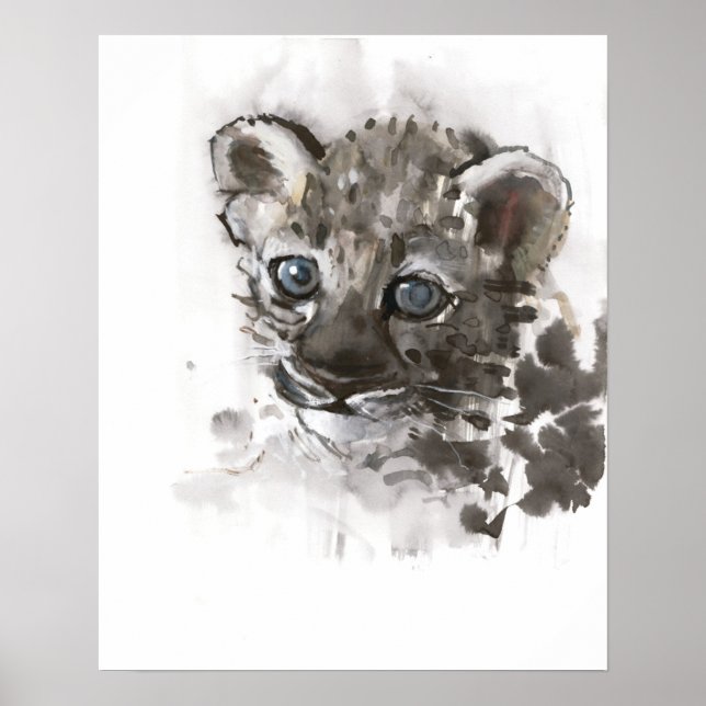 Poster Yeux bleus (Devant)