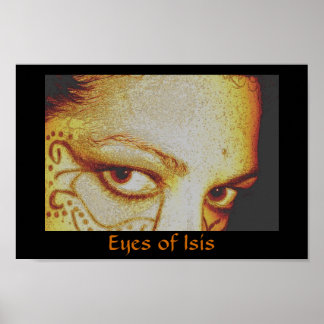 Poster Yeux d'Isis