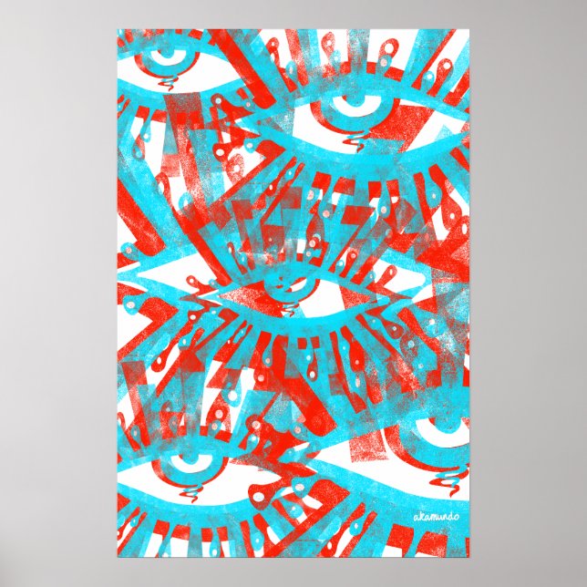 Poster Yeux régénérés (Devant)