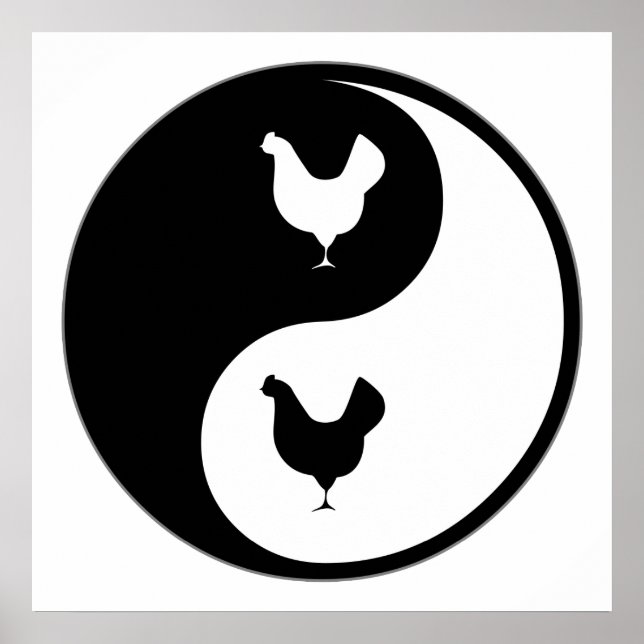 Poster Yin Yang (Devant)