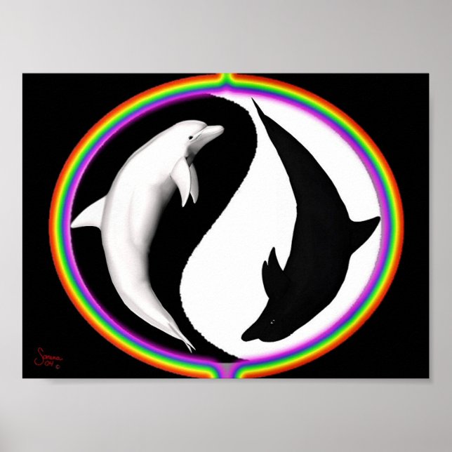 Poster Yin Yang (Devant)