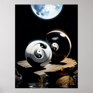 Poster Yin Yang Harmony : Autre équilibre mondial