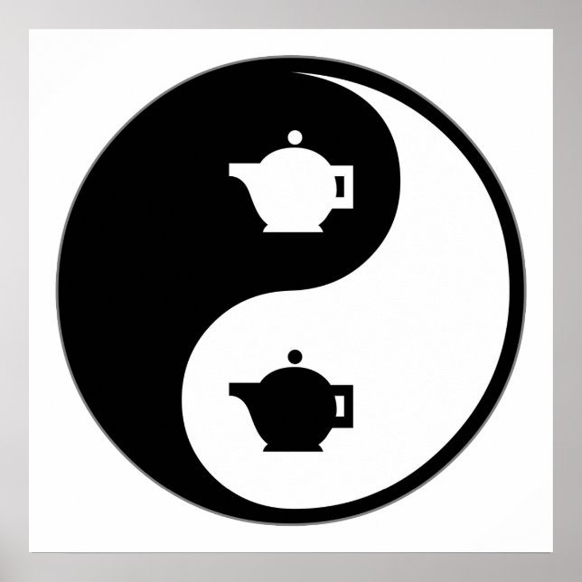 Poster Yin Yang Tea (Devant)