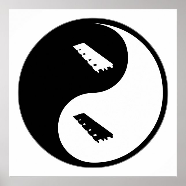 Poster Yin Yang Xylophone (Devant)