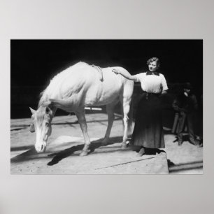 Poster Yoga Horse, 1910s