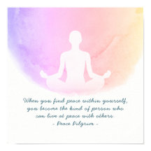Yoga Instructeur Studio Méditation Easy Pose Citat