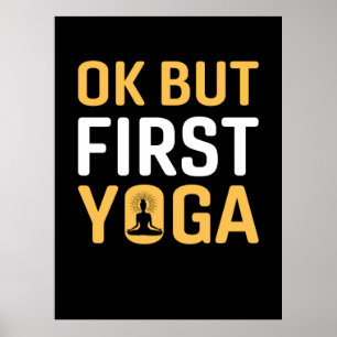 Poster Yoga Lover   Ok Mais Premier Yoga