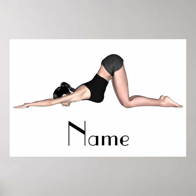 Poster Yoga Poses Thunder_Cove (Devant)