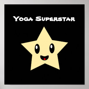 Poster Yoga Superstar