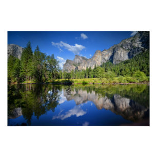 Poster Yosemite Reflection