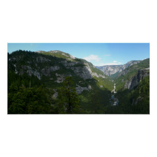 Poster Yosemite Valley dans le parc national de Yosemite