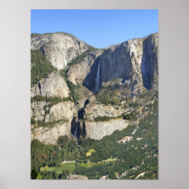 Poster Yosemite Valley Panorama 3 - Yosemite (Devant)