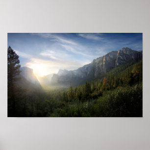Poster Yosemite Valley Sunrise de Point Inspiration
