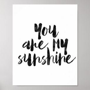 Poster You Are My Sunshine