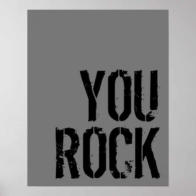 Poster You Rock - (Devant)