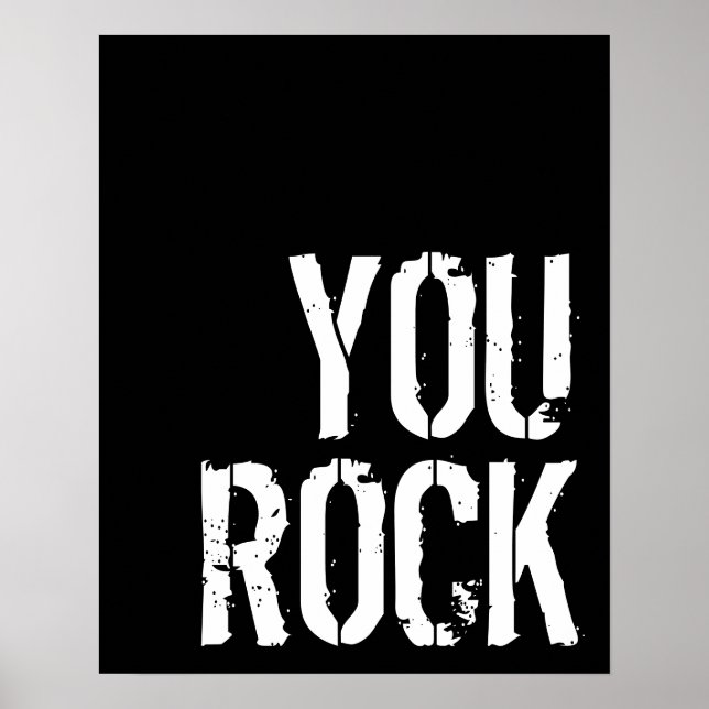 Poster You Rock - (Devant)