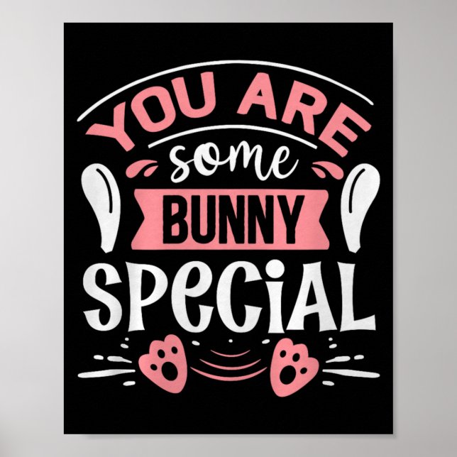 Poster You Some Bunny Special Premium Tri-blend  (Devant)