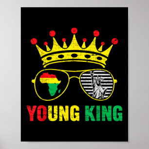 Poster Young Junet1865 King Freedom African 19 juin