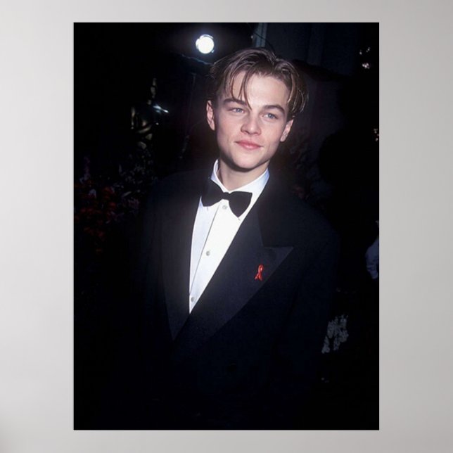 Poster Young Leonardo Di Caprio (Devant)