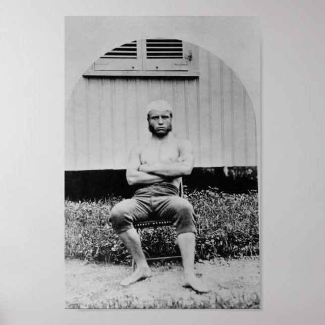 Poster Young Teddy Roosevelt Shireless - 1879 (Devant)