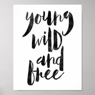 Poster Young Wild and Free