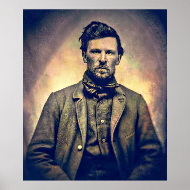 Poster Young Wyatt Earp c. 1870 (Devant)